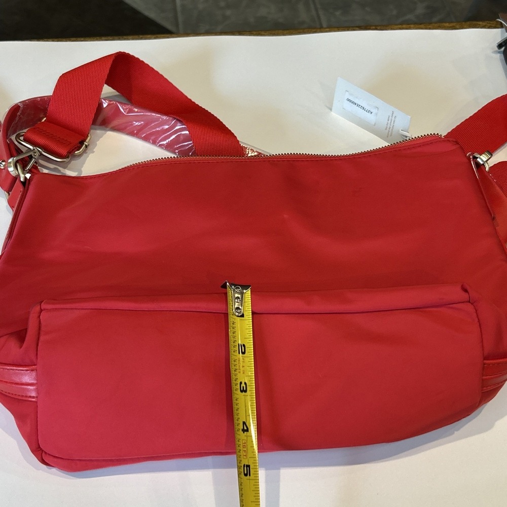 Radley London‎ Large Compartment Crossbody Bag RED Flaw - Picture 14 of 16